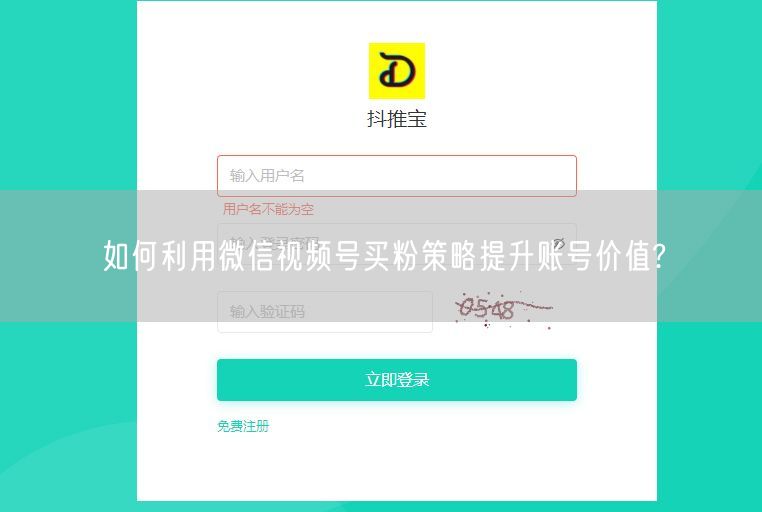 如何利用微信视频号买粉策略提升账号价值?